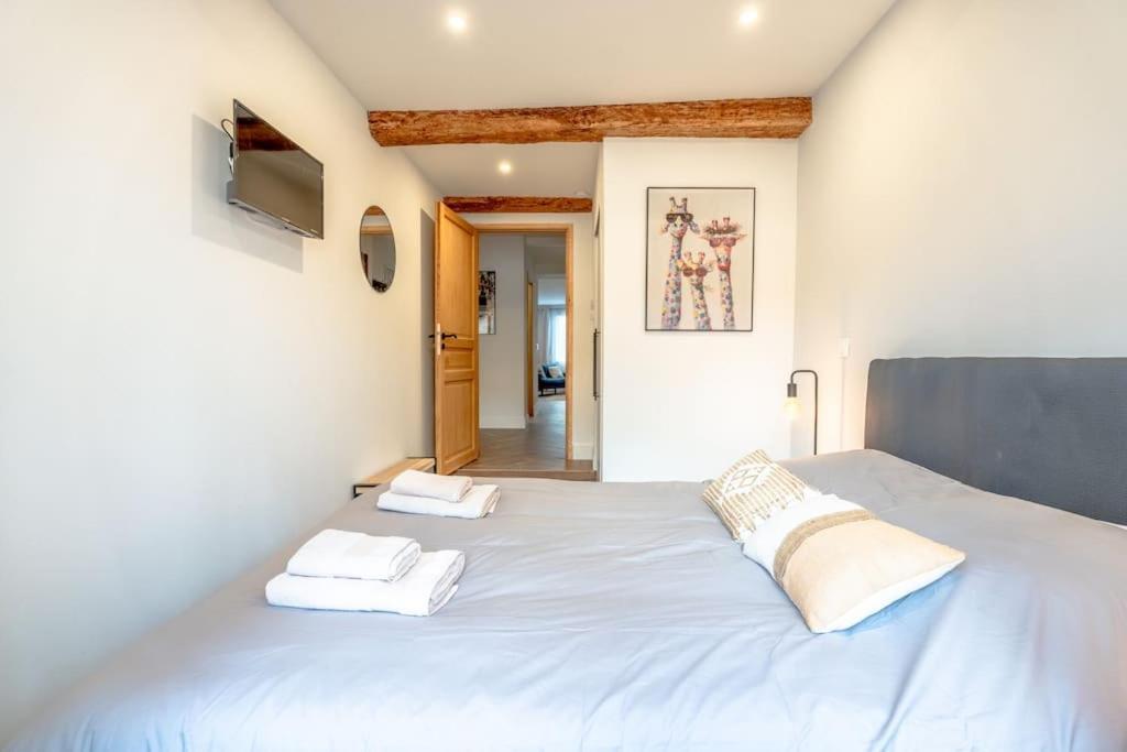 Superbe Appartement Neuf, Climatise Centre Village Le Plan-de-la-Tour Екстериор снимка